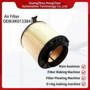 Best Air Cleaner Manufacturing Equipment Produce Car Engine Auto Air Filter Air Cleaner OEM 8k0133843 wholesale