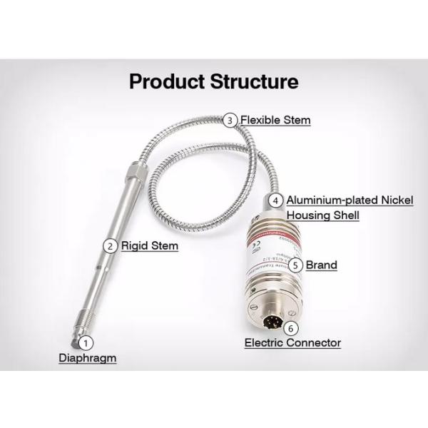 Wholesale Display Hight Temperature Rs485 melt Pressure transducer transmitter Sensor pt123-5m-m14-6m Pressure Sensor