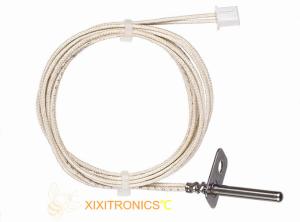 Glass Fiber Mica Platinum RTD Temperature Sensors For Steam Oven and Grill