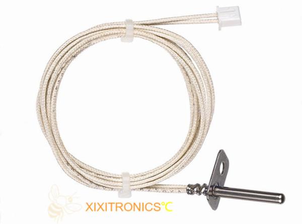 Cheap Glass Fiber Mica Platinum RTD Temperature Sensors For Steam Oven and Grill for sale