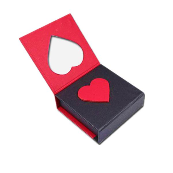 Cheap Unique Heart Design Jewelry Box Packaging / Flower Boxes For Roses Packaging for sale