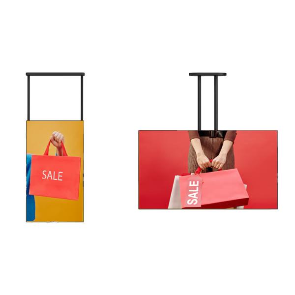 Cheap Indoor LCD Retail Display Screen 2500nits Window LCD Display Digital Signage for sale