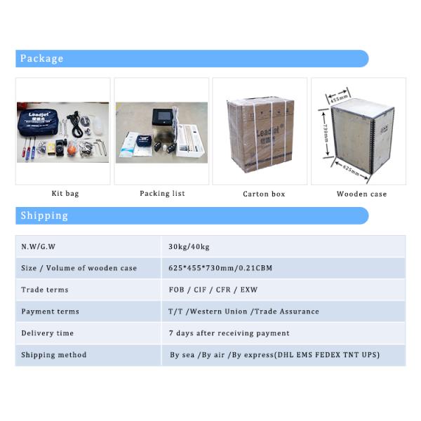 48 Dots Leadjet Small Character Continuous Inkjet Printer 10000 Bottles/Hour Speed