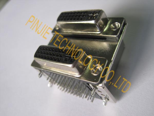 Cheap DOUBLE DVI F SOCKET WITH SHIELD for sale