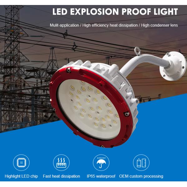 Aluminum Explosive Lighting Explosion Proof Led Flood Light 50W 60W 70W