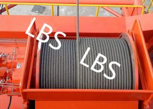 Best High Efficiency Carbon Steel Tower Hoist Winch With LBS Grooved Drum wholesale