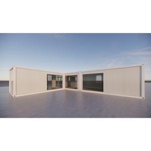 China Customized Premade Shipping Container Homes 20ft Modular Prefab Kiosk House on sale