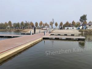 Best Durability Marine Aluminum Floating Dock WPC Decking Finger Dock wholesale