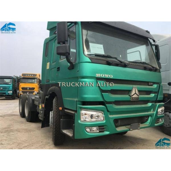 60-80 Tons Loading 10 Wheeler Tractor Head Engine Power 371hp 273kw Easily Operating