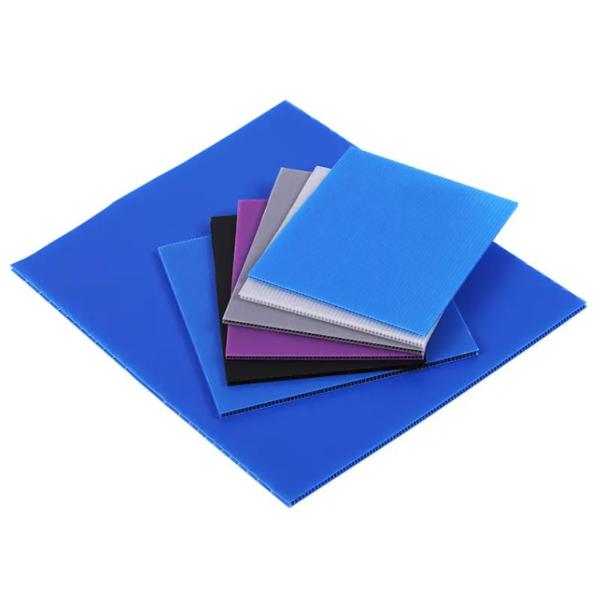 Cheap Polypropylene Corrugated Plastic Sheet Recycled Lightweight Customized for sale