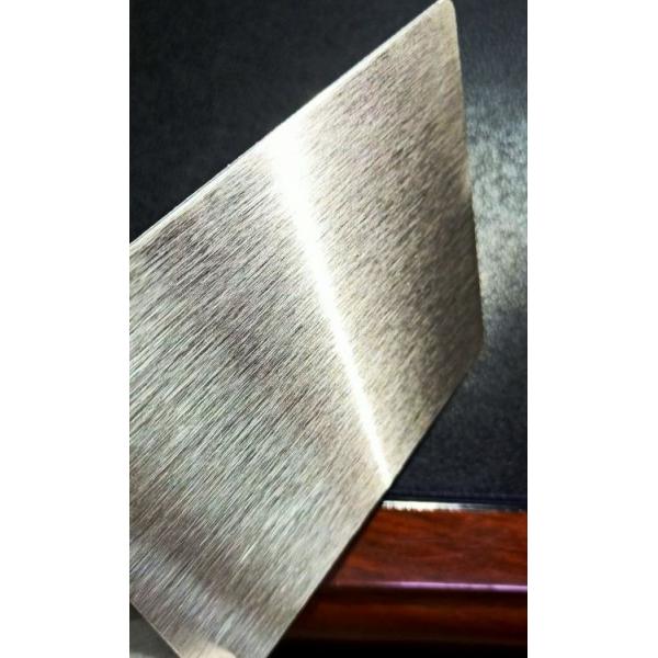 Laminated Steel Plate Pvc Id Card Material Fine Silk / Rough Silk Surface Pattern
