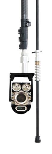 Cheap High Definition Wireless Pole Camera for Identifying Pipe Defects and Measuring Object Distance for sale