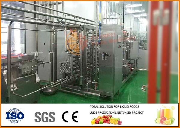 Cheap SUS304 Fruit Juice Production Line / Wolfberry Juice Processing Line for sale