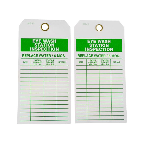 Customize Safety Inspection Record Tags Fire Extinguisher Tag for Equipment Maintenance Scaffolds