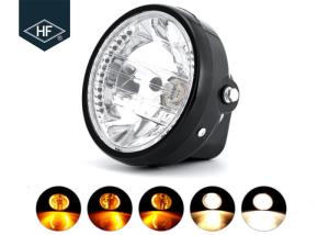 China 7  Round Aftermarket Motorcycle Headlights With Turn Signals For Honda on sale