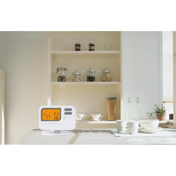 Wired 7 Day Programmable Thermostat Energy - Efficient Heating / Cooling