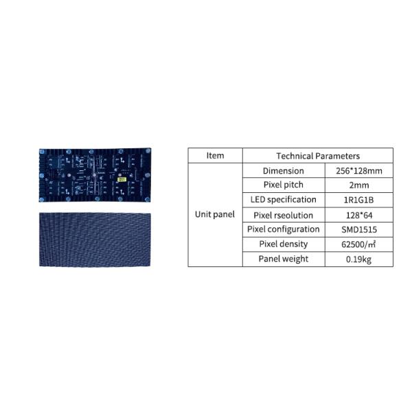 Indoor Flexible LED Display Screen High Brightness P2 LED Video Wall