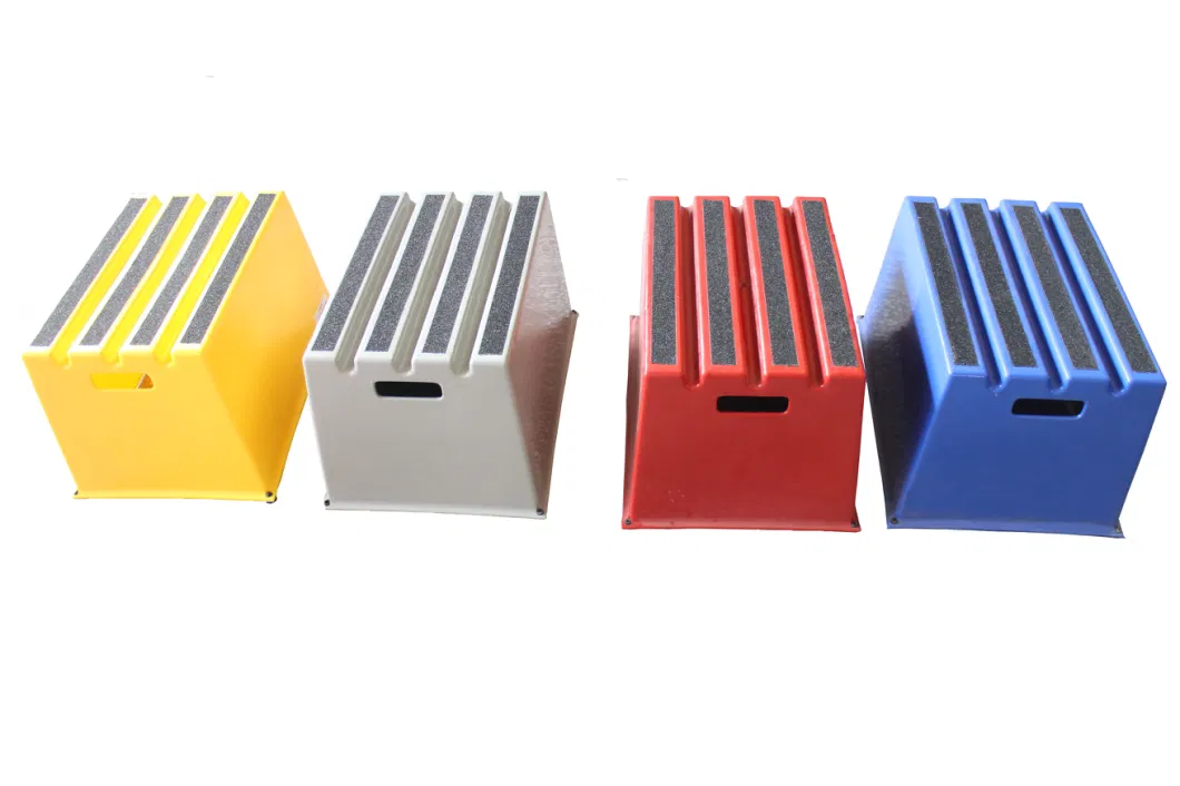 Multi Color Plastic Step Stand with 500lb Load Capacity