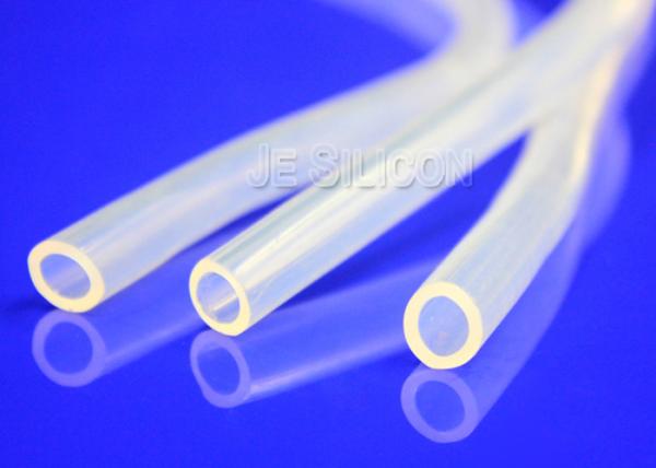 Cheap 200℃ Resistance Medical Grade Silicone Tubing , Clear Silicone Hose No Smell for sale