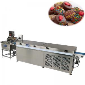 Best PE15 Commercial tunnel cooling automatic floor type chocolate enrobing machine wholesale