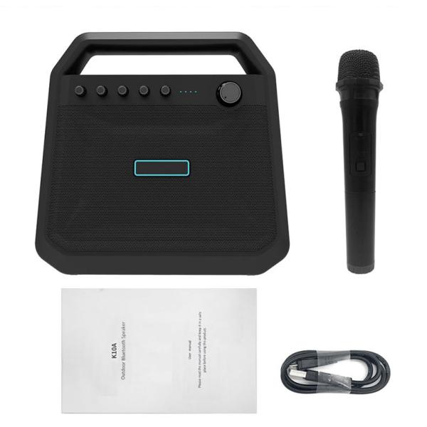 Outdoor Battery Powered Bluetooth Speaker Bluetooth Amplifier Karaoke TWS Speaker Box