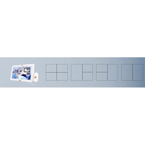 Bedside Tablet for Hospitals with Medical Information Touch Screen