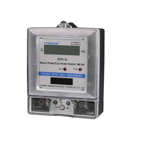 Intelligent Single Phase Digital Energy Meter , Reliable Digital KWH Meter Single Phase