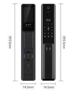 Cheap Indoor Cat Eye Video Smart Security Lock 5 kind of unlock functions provide the most security home security systerm for sale