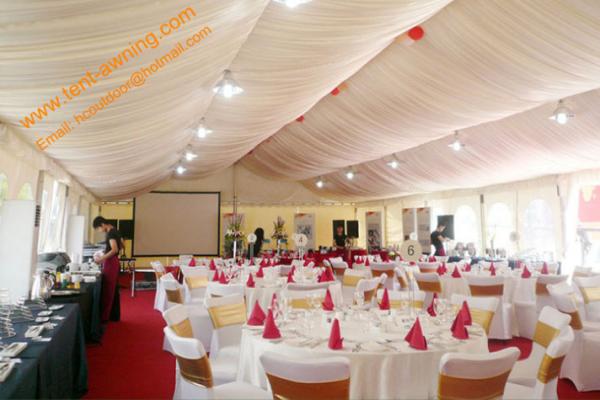 Cheap Event Party Waterproof Indian Wedding Tent Aluminum Structure Fire Retardant Marquee for sale