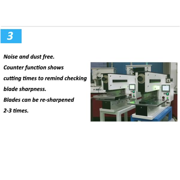 FR4 0.7MPa PCB V Cut Machine Pneumatic Driven For Metal Boards