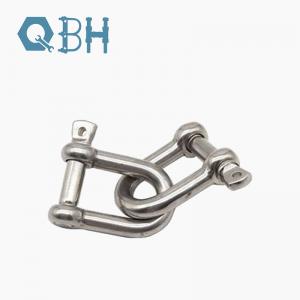 China Stainless Steel European D Shackle 316 / 304 Cold Forming on sale
