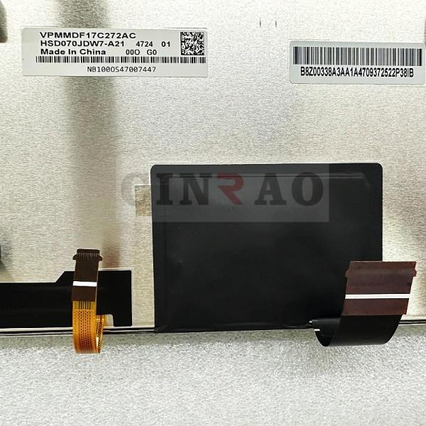 7 Inch 800*480 LCD Display HSD070JDW7-A21 Car Screen Panel WLED LVDS GPS Navigation