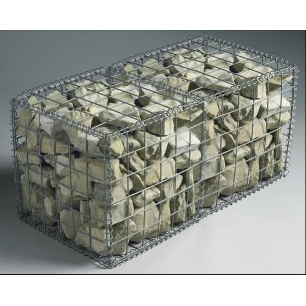 2*1*1m / 1*1*1m Welded Hot Dip Galvanized Gabion Box For River Control