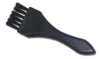 Black Nylon Fiber ESD Antistatic Brushes For Industrial