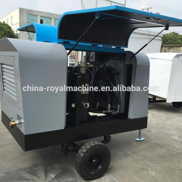 2m3/min 7 bar Yangdong engine Diesel Screw Air Compressor Portable Diesel Engine Driven Air Compressor