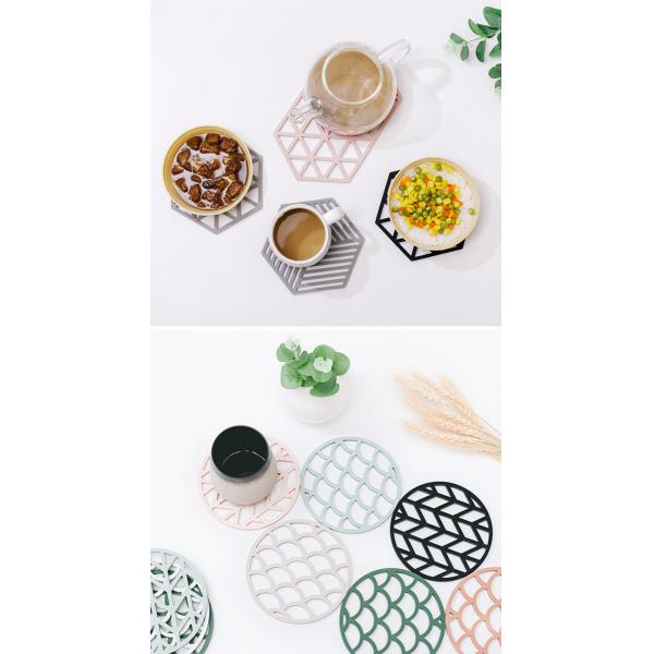 ODM Heat Resistant Silicone Kitchenware Silicone Cup Mat