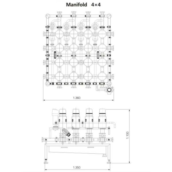 DN40 Sanitary Mixproof Valve With Pneumatic Actuator