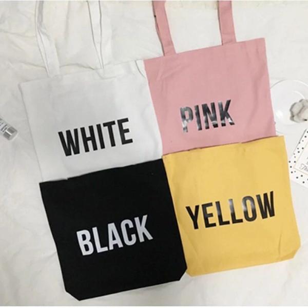 Dye Sublimation Printing Cotton 34x45cm Canvas Tote Bag