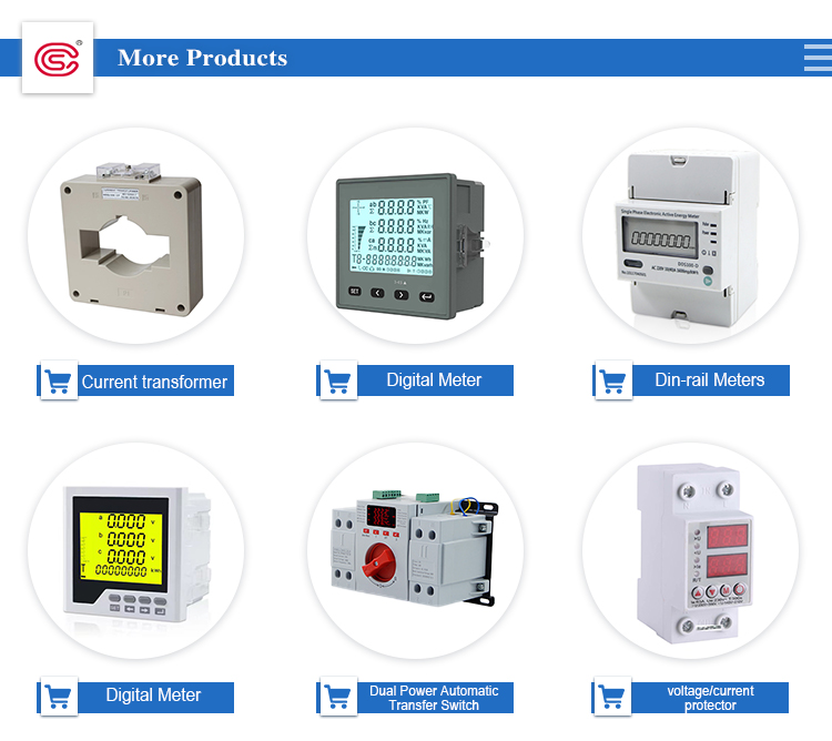 22mm Round Current Voltage Frequency Multi function Indicator Light