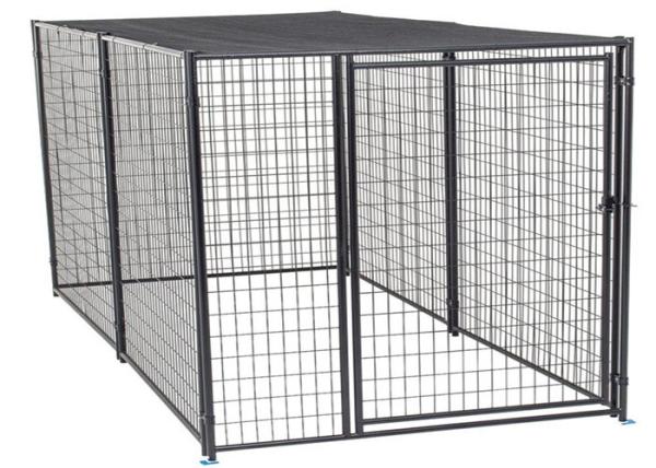 Cheap 6ft x4ft x6ft large pet dog cage stainless steel dog crate heavy duty outdoor dog house for sale