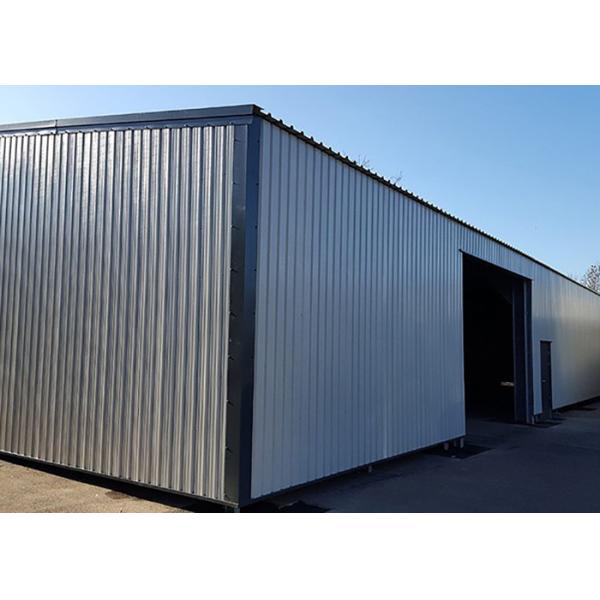 Custom Industrial Modular Multispan Steel Frame Structure Building