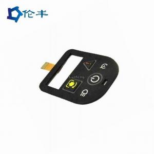 Best Metal Dome Silicone Rubber Keypad Membrane Switch 3M9080 Adhesive PET wholesale