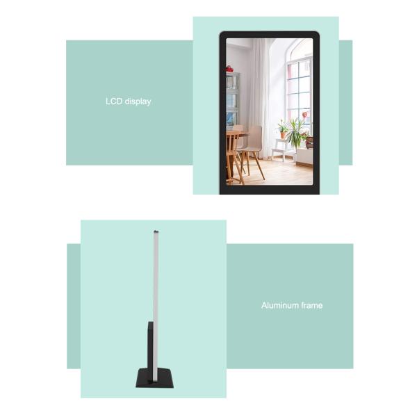 2 In 1 Intelligent Floor-Mounted Scent Aroma Vertical LCD Media Player Remote Control Machine Advertising Scent Machine