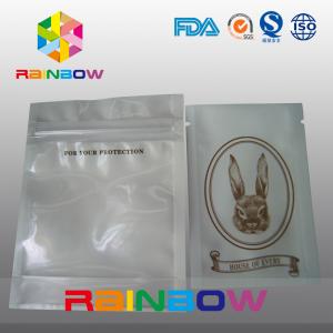 Best Customized Logo Transparent Front Poly Zipper Bag For Electronic Packing wholesale