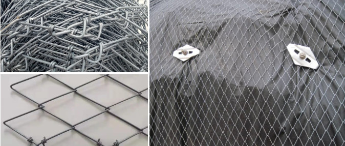 1700MPA High Tensile Rockfall Mesh SNS Slope Protection Wire Mesh Stainless Steel