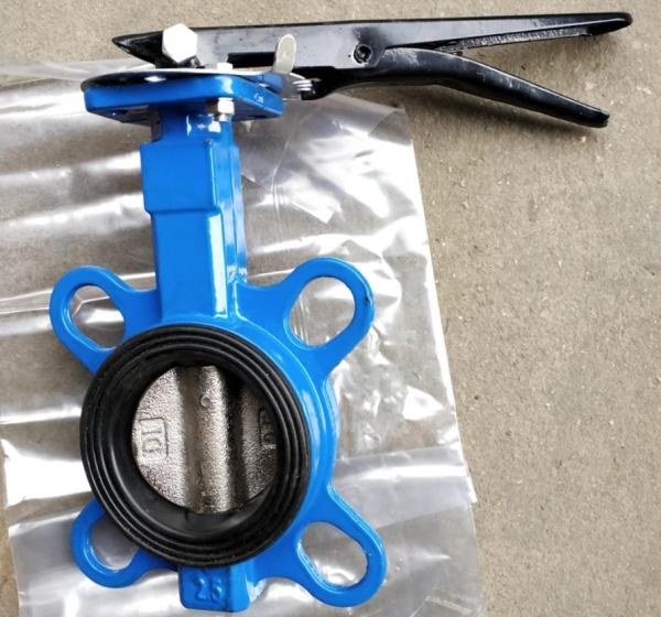 Cheap JIS 5K 10K lever operation ductile iron butterfly valve for sale