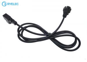 Best Power Cord European Schuko Iec 60320 C13 Left Angle 3*1.0mm2 Cable wholesale