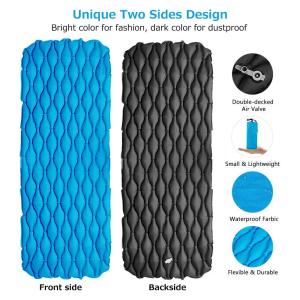 Inflatable Sleeping Pad Best for Camping Compact Size Inflatable Air Mat For Backpacking Hiking Or Camping (HT1606)