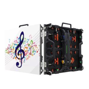 Narrow P3.91mm Indoor Rental LED Screen Full Color 500x500mm For Advertising
