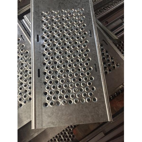 Pre Galvanized Construction Scaffolding Steel Walk Boards Roll Forming Machine
